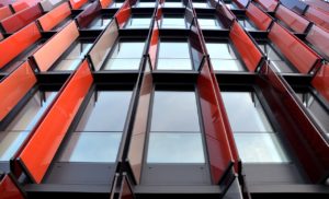 Glas Sonnenschutzlamellen